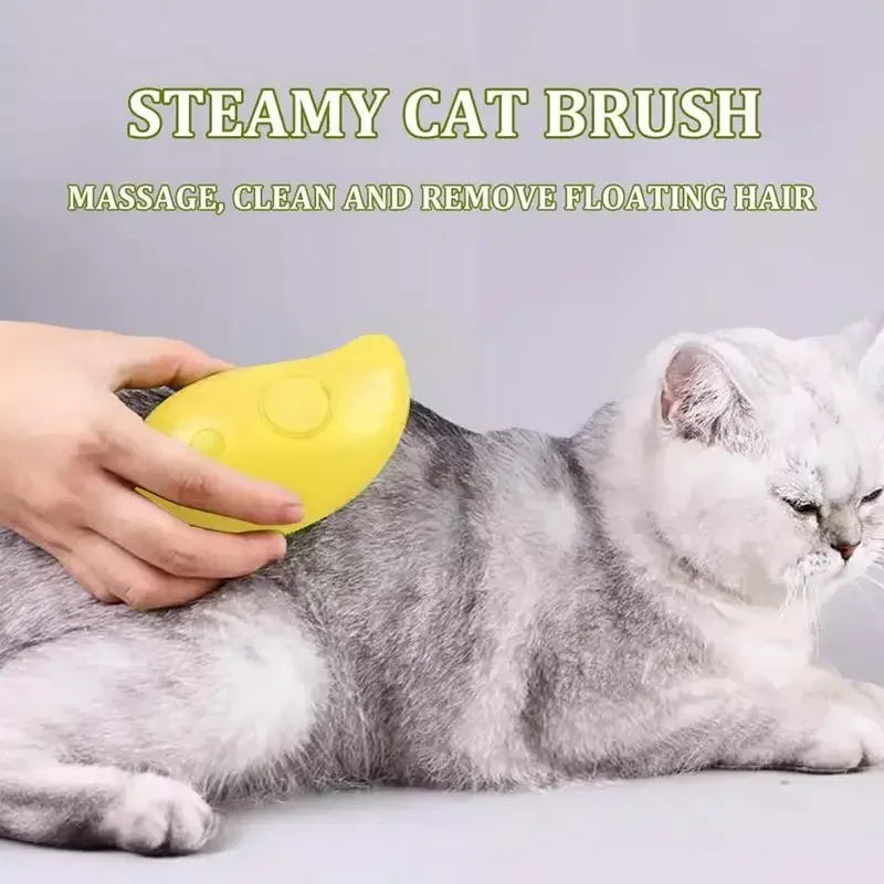 Steam Brush Electric Sprayer for Pet Grooming