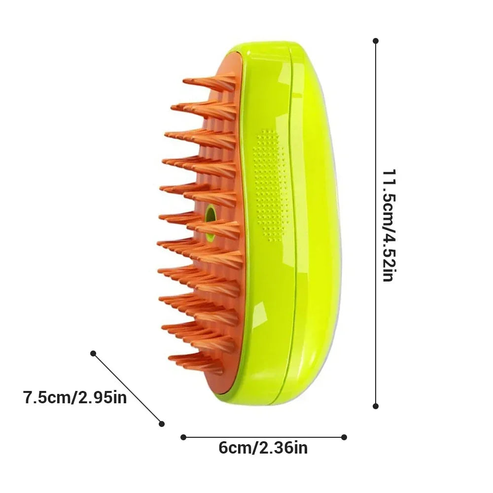 Steam Brush Electric Sprayer for Pet Grooming