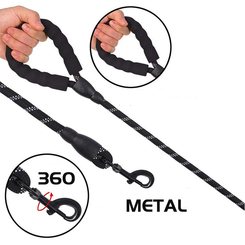Reinforced Leash